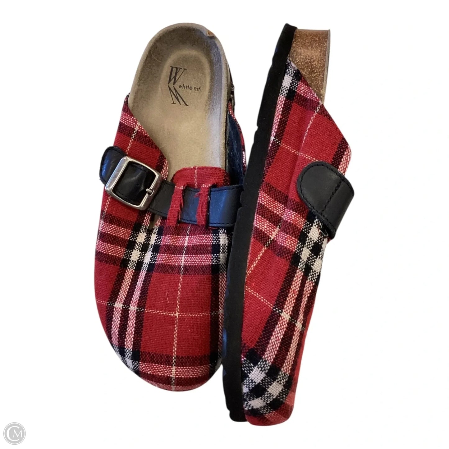 Shoes Flats By White Mountain In Plaid Pattern, Size: 8