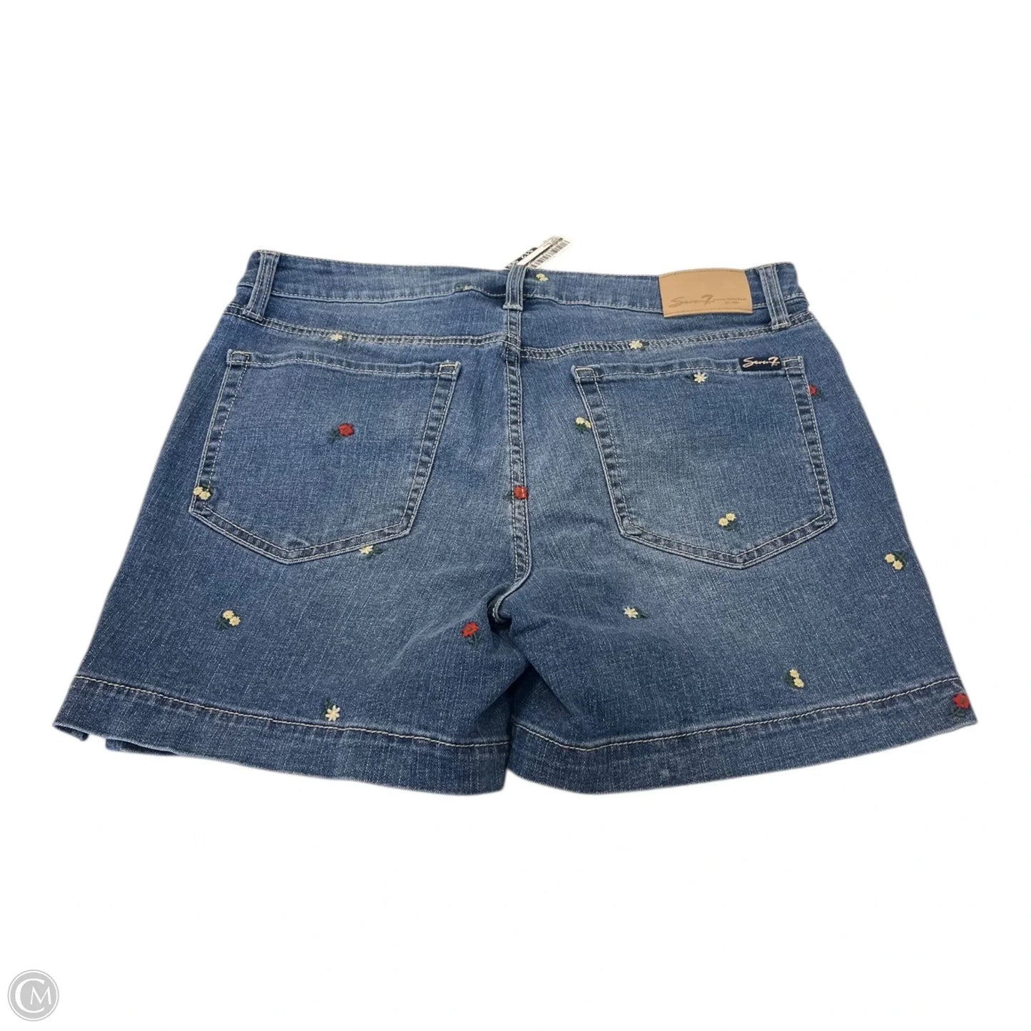 Shorts By Seven 7 In Blue Denim, Size: 12