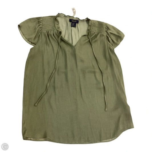 Top Short Sleeve By Rachel Roy In Green, Size: Xs