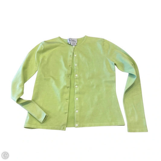 Cardigan Designer By Lilly Pulitzer In Green, Size: S