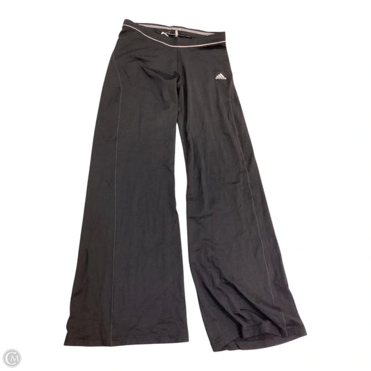Athletic Pants By Adidas In Black & White, Size: S
