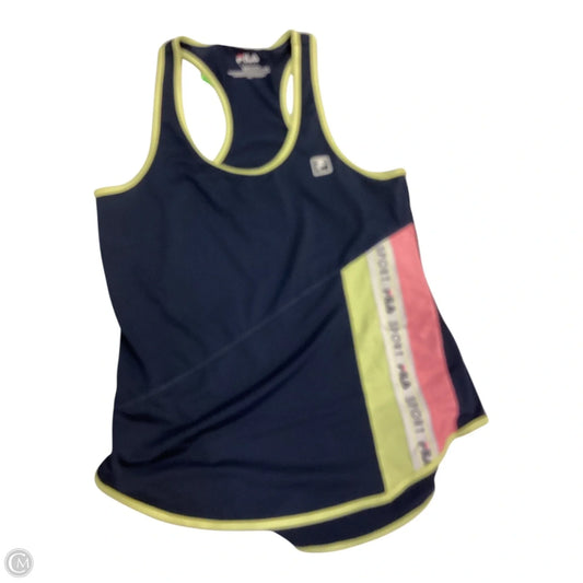Athletic Tank Top By Fila In Multi-colored, Size: S