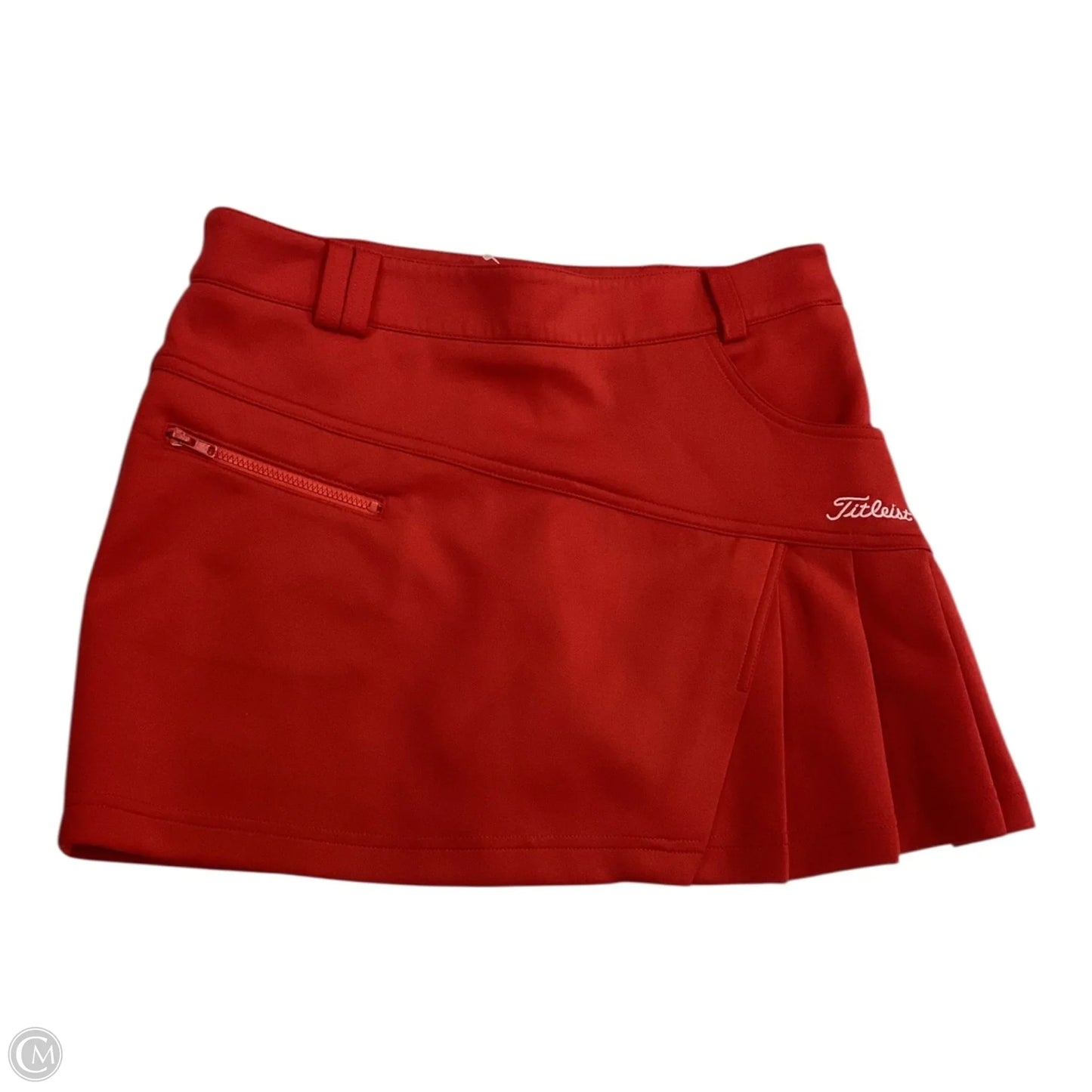 Athletic Skort By Clothes Mentor In Red, Size: M