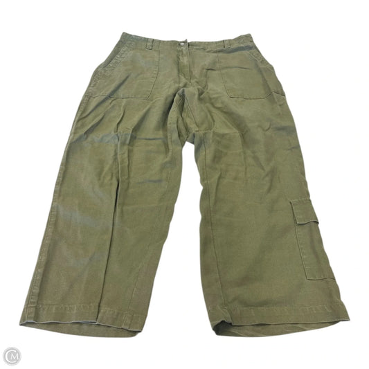 Pants Cargo & Utility By Bloomingdales In Green, Size: 16