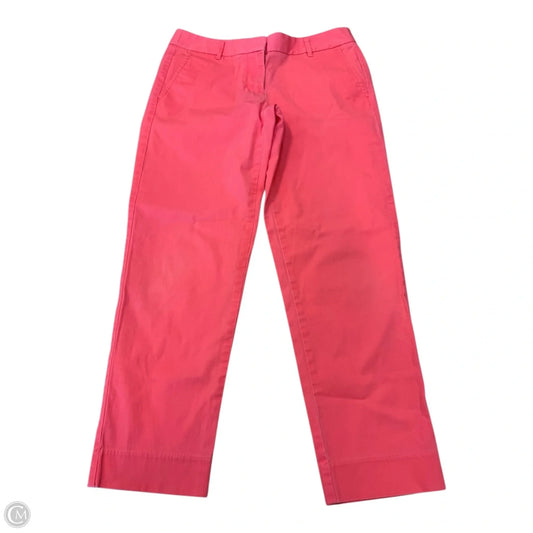 Capris By J. Crew In Pink, Size: 4