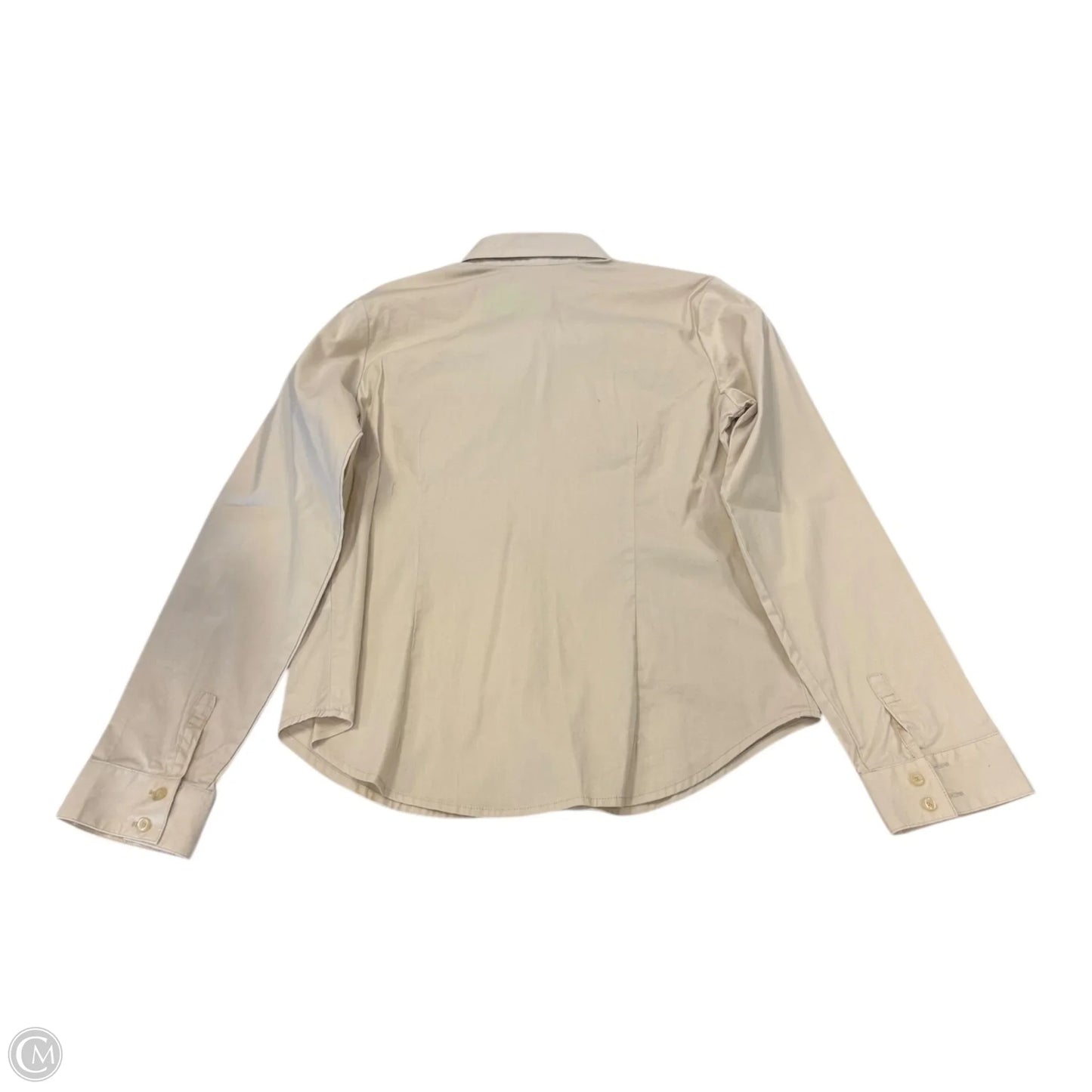 Top Long Sleeve By Zenana Outfitters In Beige, Size: M