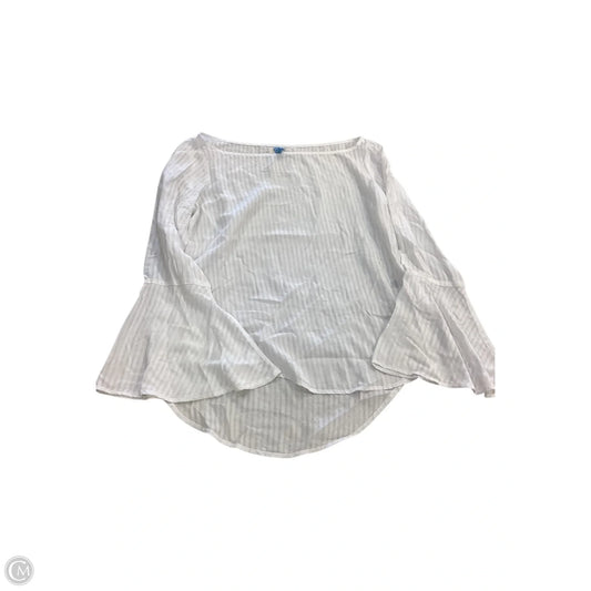 Top Long Sleeve By Bella Dahl In White, Size: M