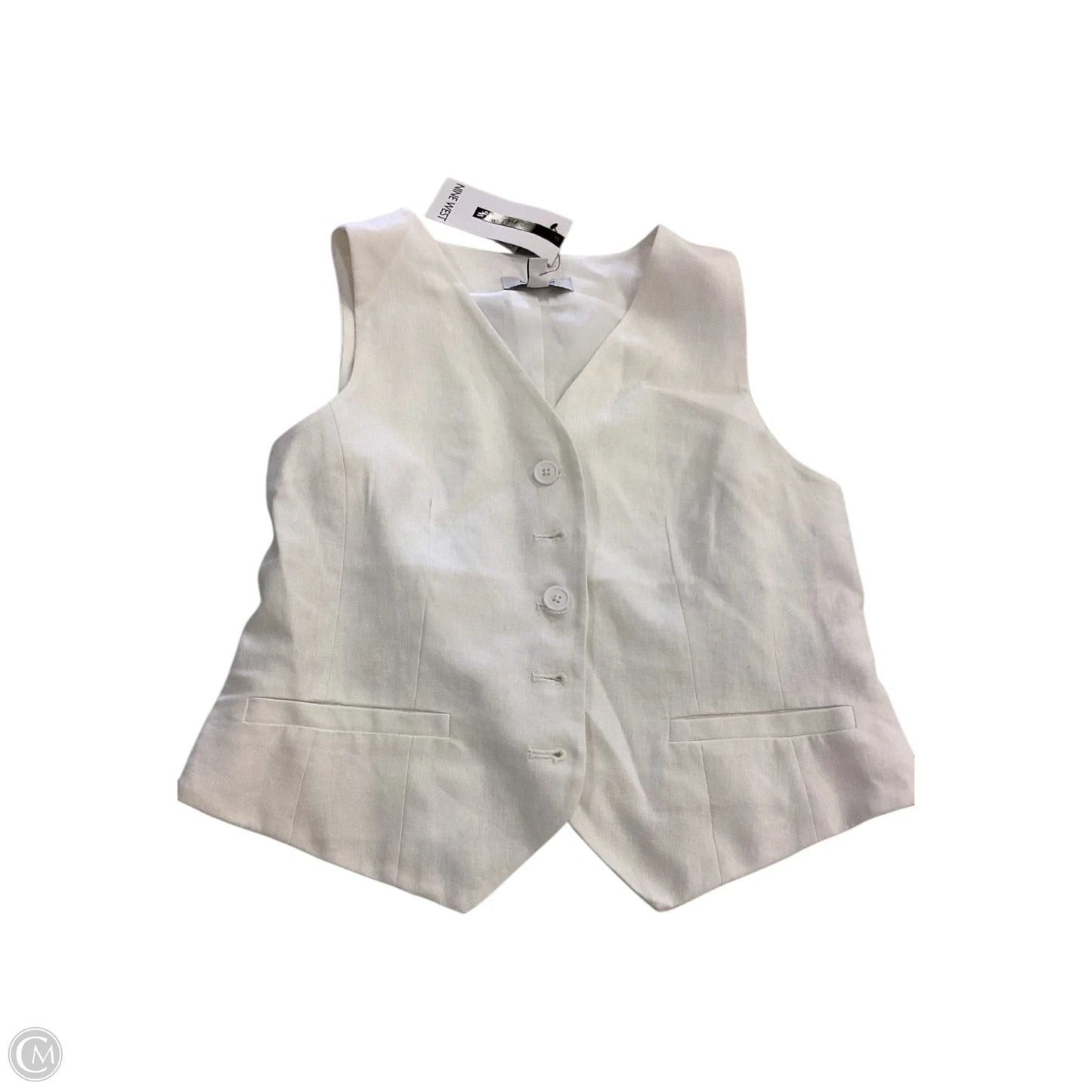 Vest Other By Nine West In White, Size: M