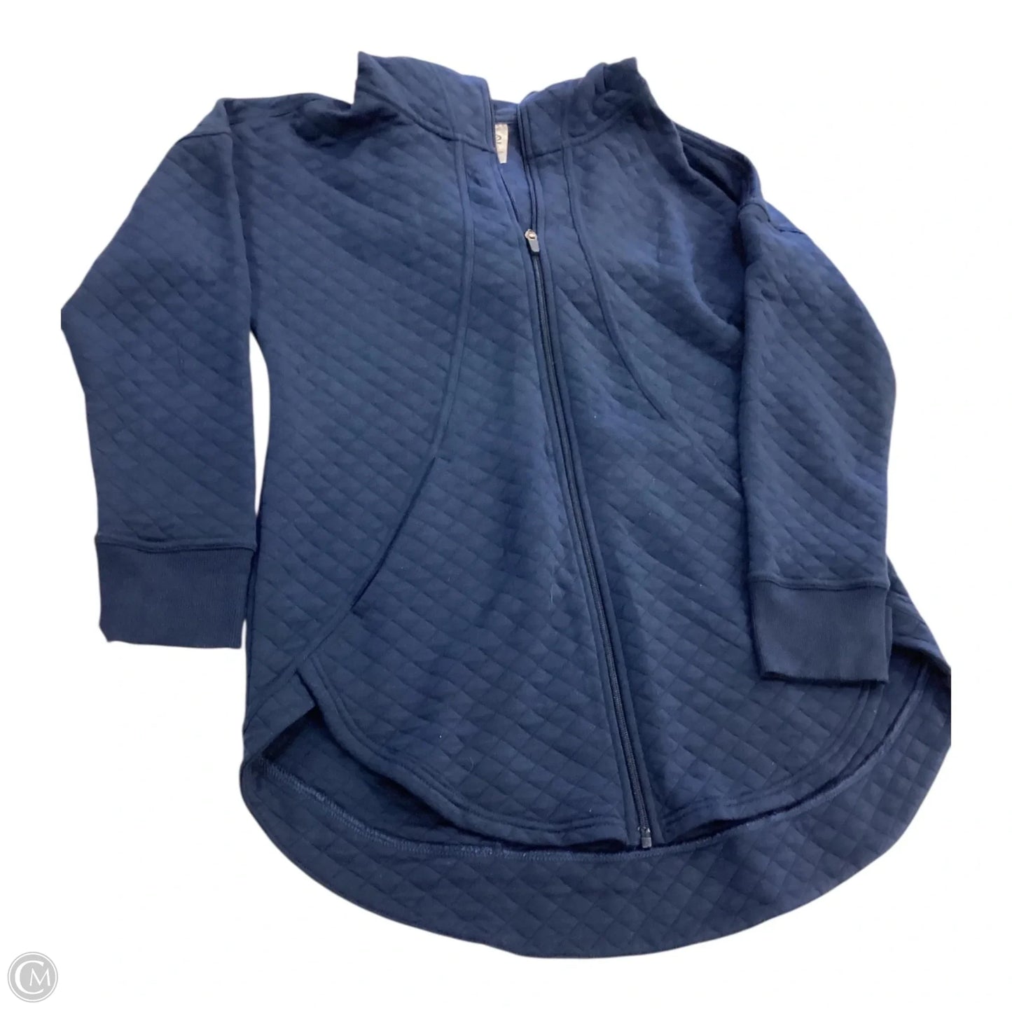 Athletic Jacket By Athletic Works In Navy, Size: M