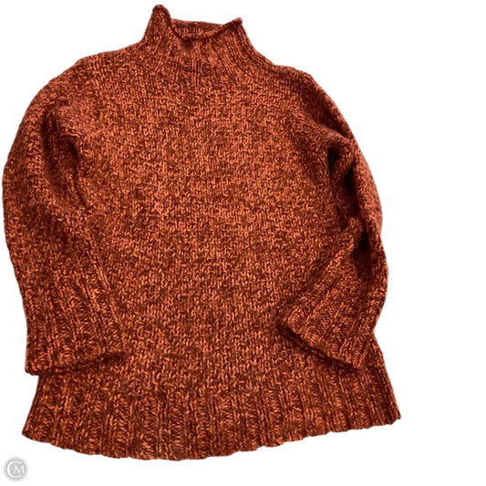 Sweater By Talbots In Orange, Size: M