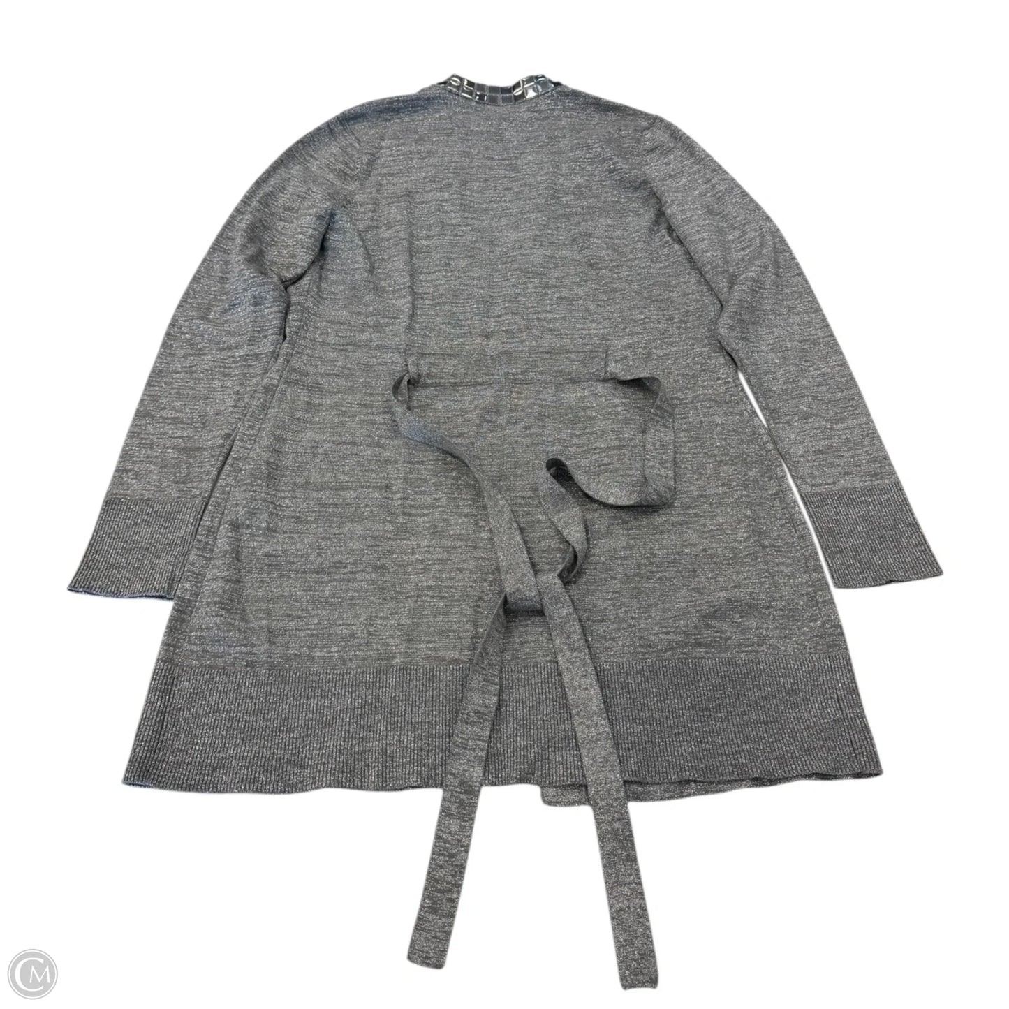 Cardigan By Cache In Silver, Size: L
