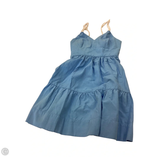 Dress Designer By Lilly Pulitzer In Blue & White, Size: 0