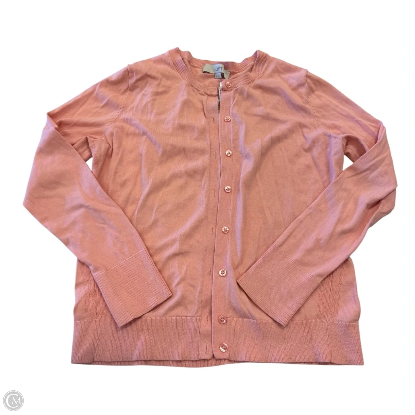 Cardigan By Loft In Peach, Size: M