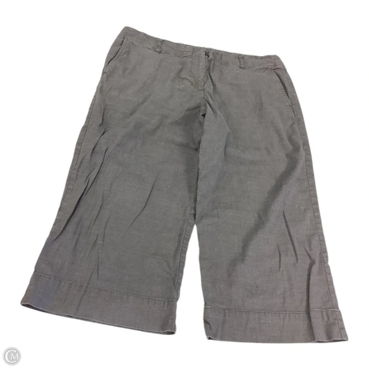 Capris By J. Jill In Grey, Size: 16