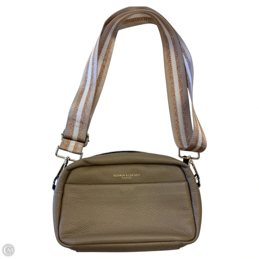 Crossbody Leather By Clothes Mentor, Size: Small
