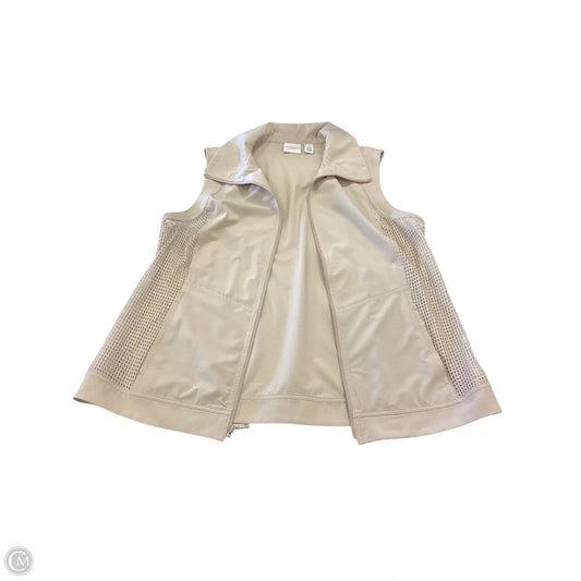Vest Other By Chicos In Beige, Size: M
