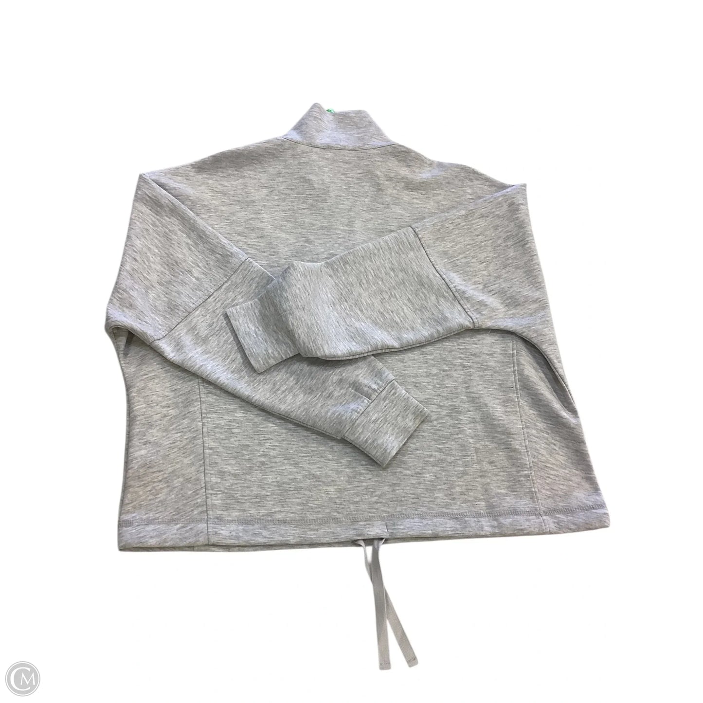 Sweatshirt Collar By Elie Tahari In Grey, Size: M