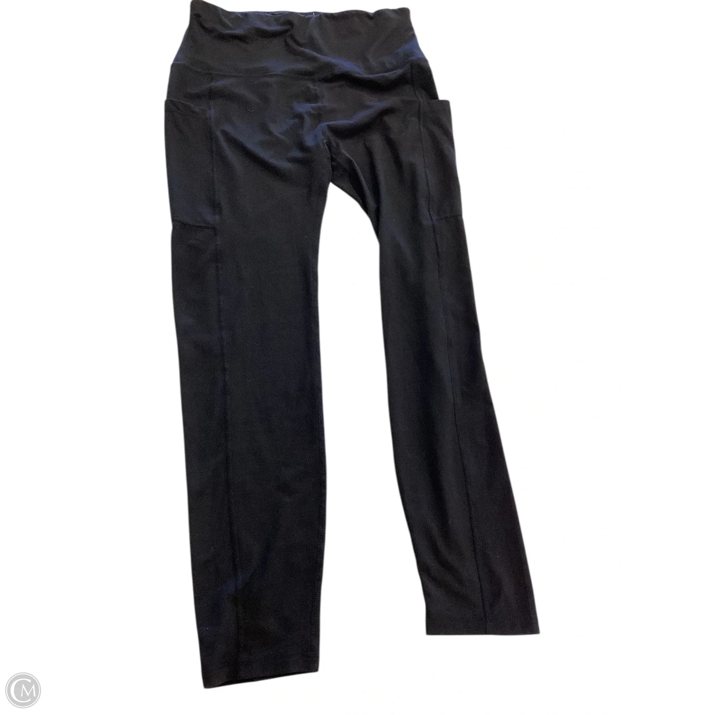 Sweatshirt Collar By Lands End In Black & White, Size: Xl