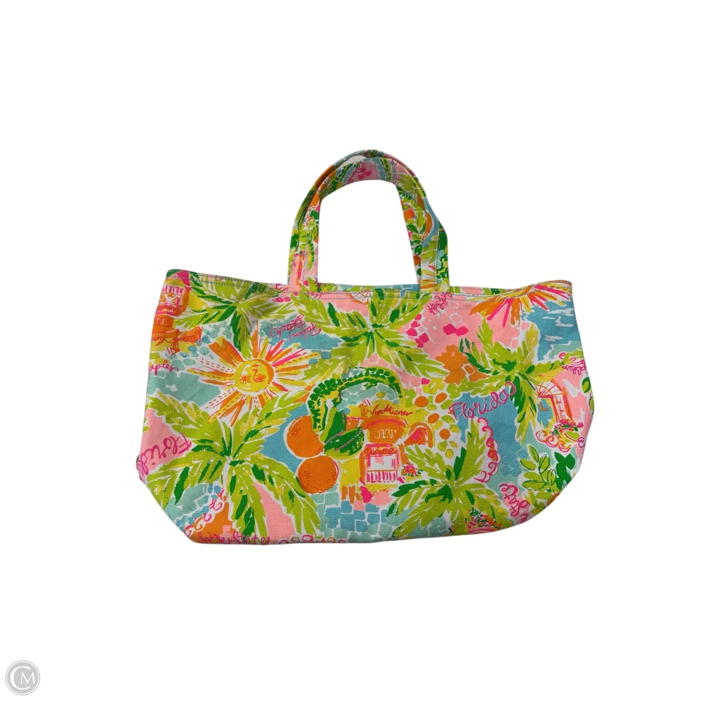 Tote Designer By Lilly Pulitzer, Size: Large