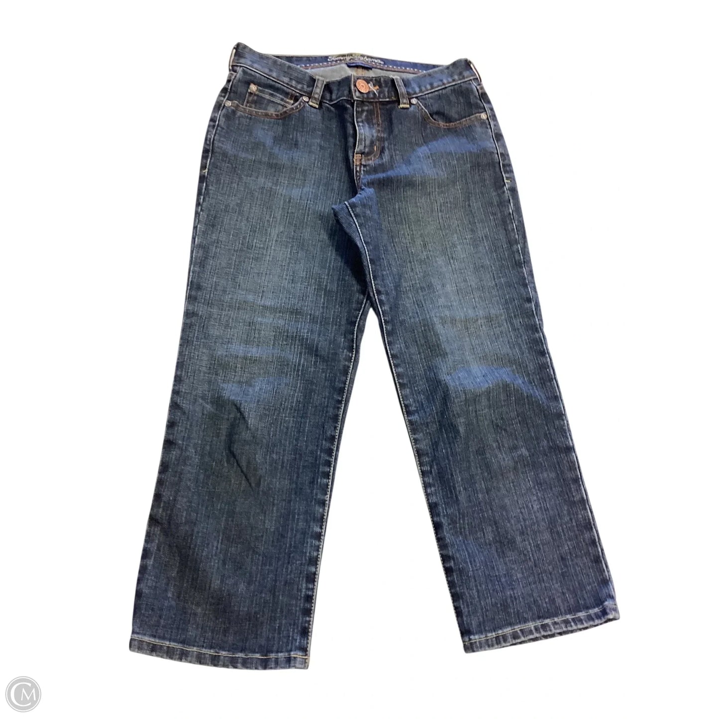 Capris By Tommy Bahama In Blue Denim, Size: 4