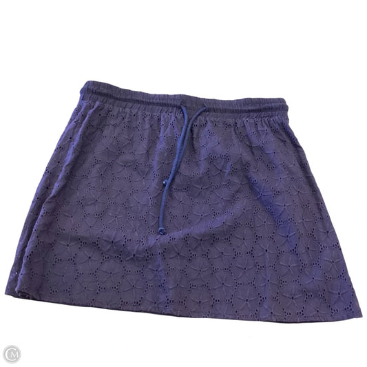 Skirt Mini & Short By Clothes Mentor In Navy, Size: M