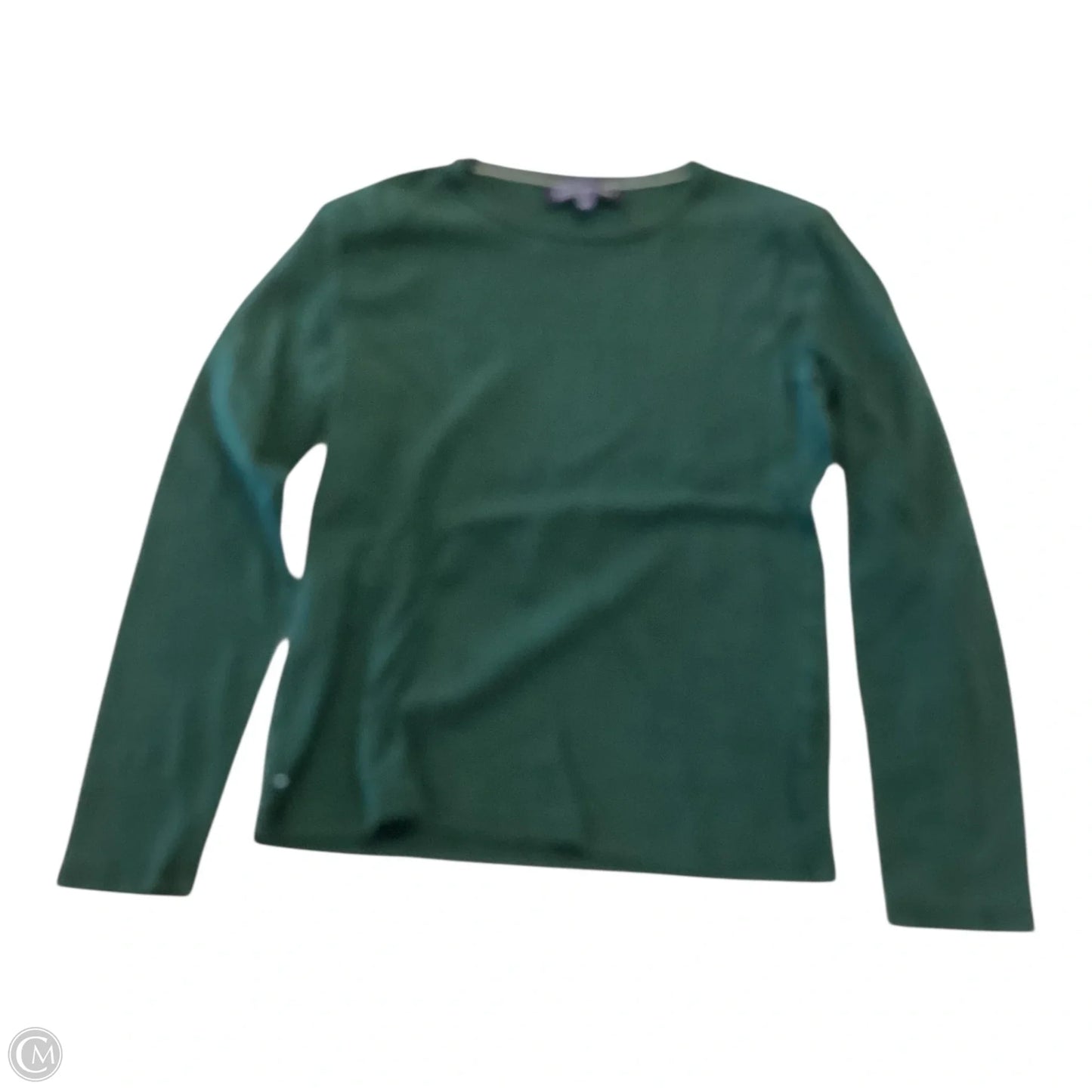 Top Long Sleeve Basic By Jones New York In Green, Size: Sp