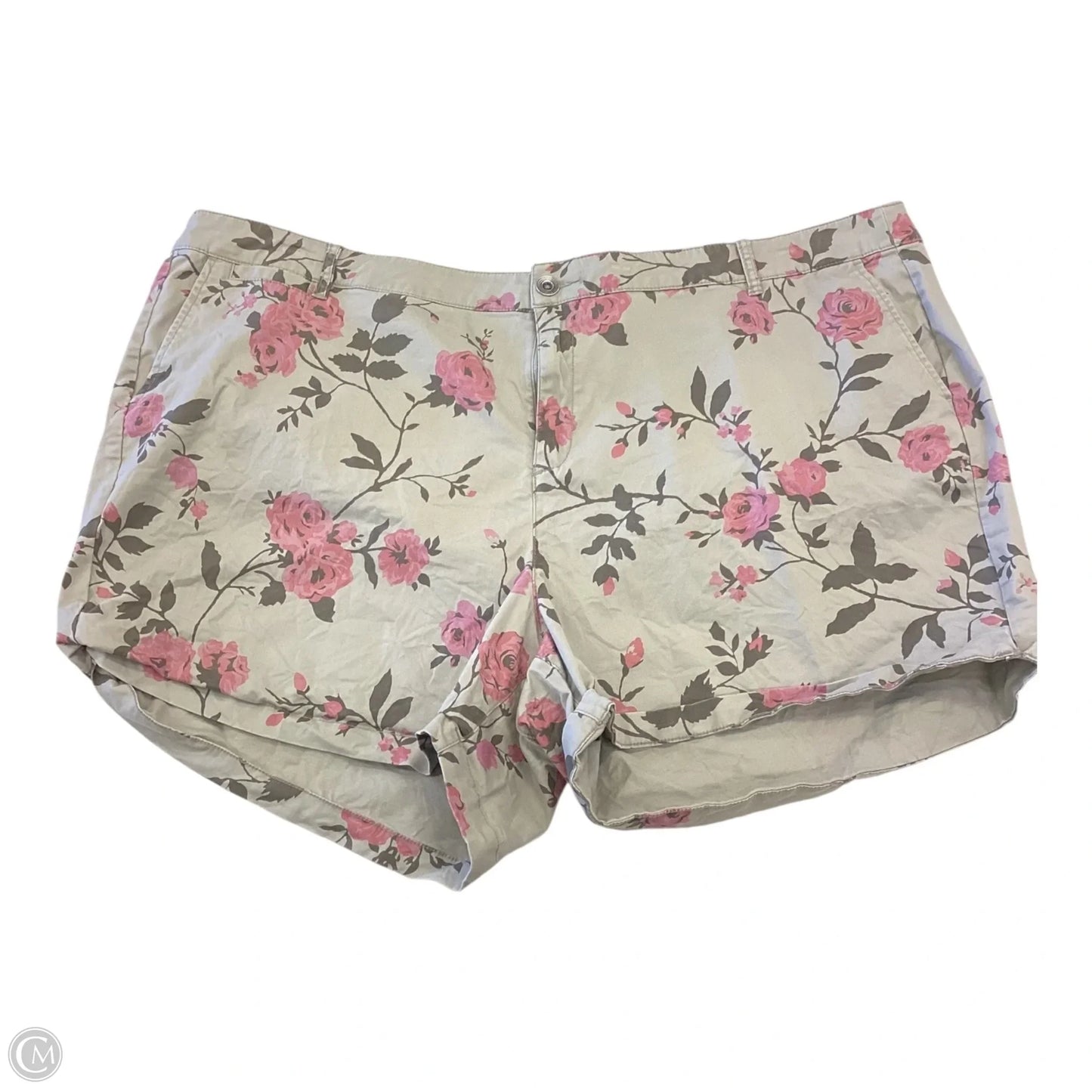 Shorts By Lane Bryant In Floral Print, Size: 28