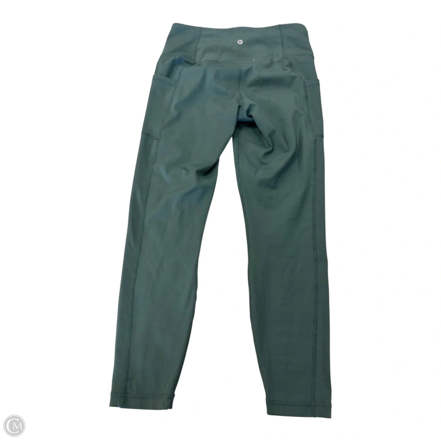 Athletic Capris By 90 Degrees By Reflex In Green, Size: M