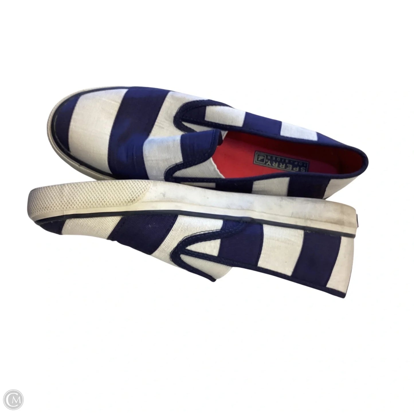 Shoes Flats By Sperry In Striped Pattern, Size: 8