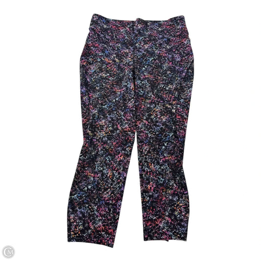 Athletic Capris By Lululemon In Multi-colored, Size: 12