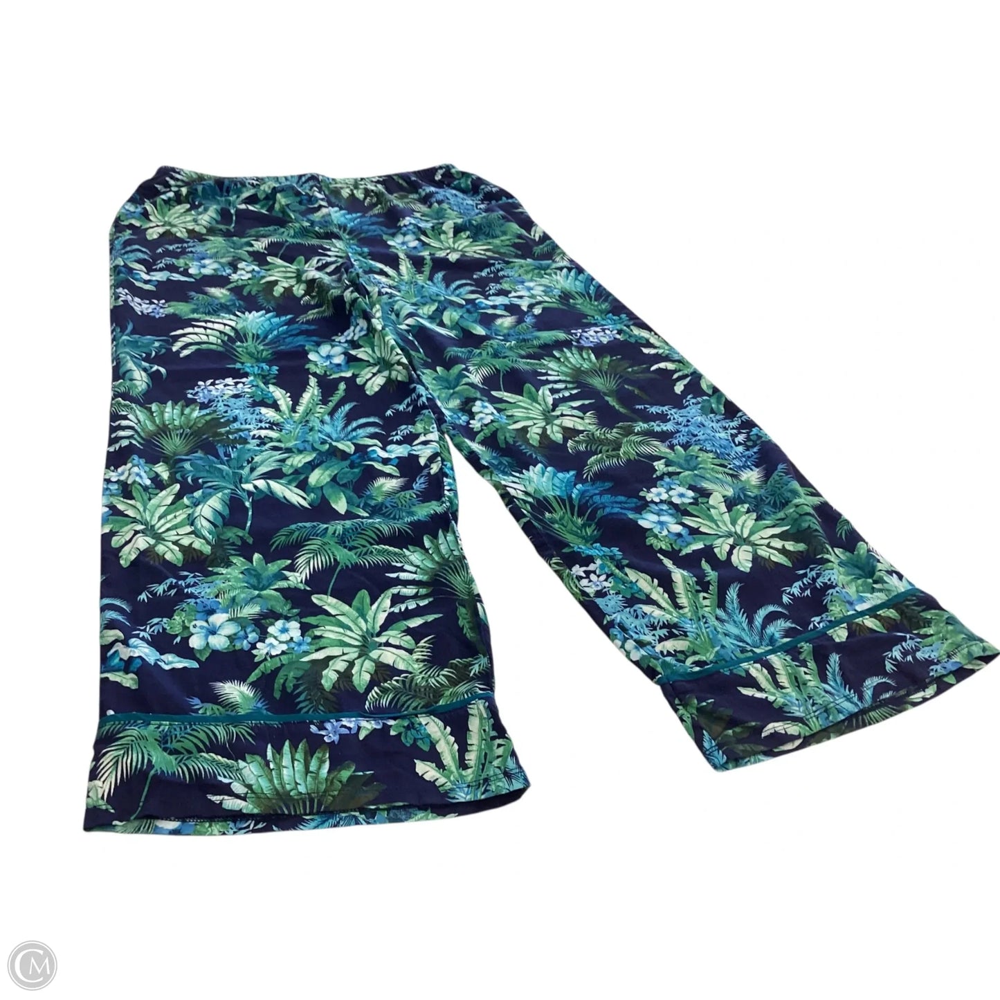 Pants Lounge By Tommy Bahama In Tropical Print, Size: L