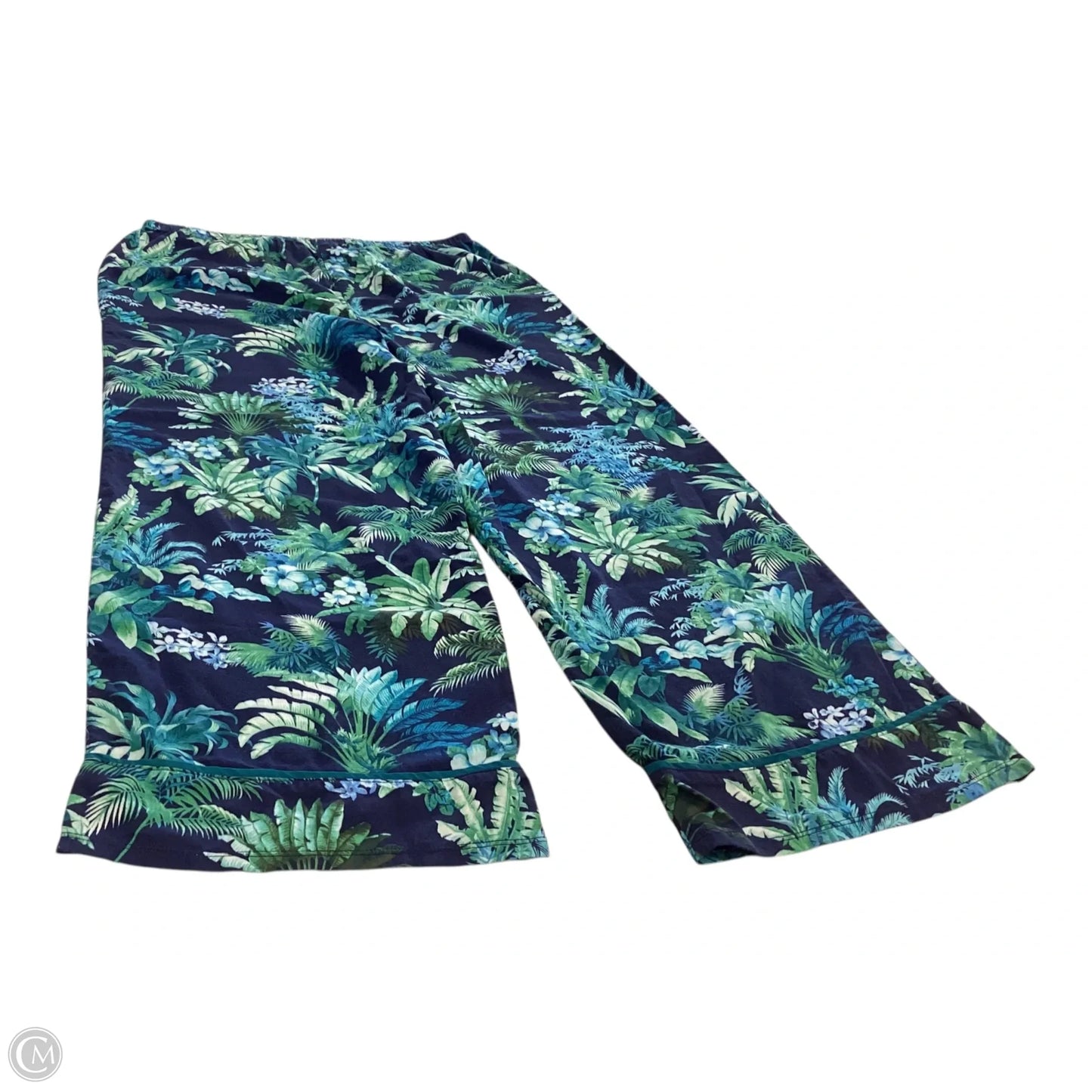Pants Lounge By Tommy Bahama In Tropical Print, Size: L
