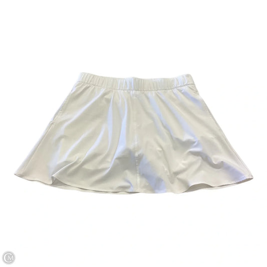 Athletic Skort By Talbots In White, Size: L
