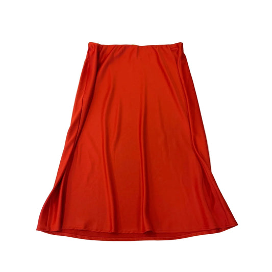 Skirt Maxi By A New Day In Orange, Size: Xxl