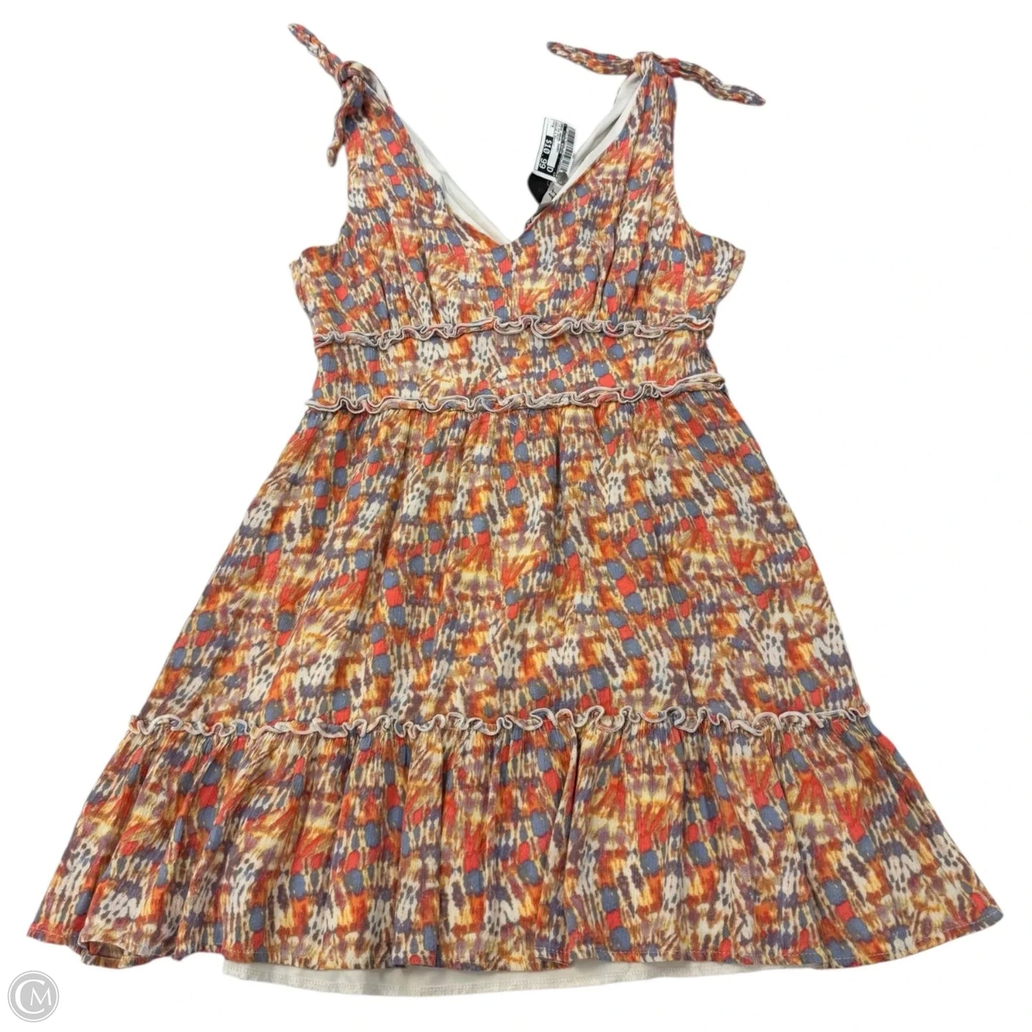 Dress Casual Short By Clothes Mentor In Tie Dye Print, Size: M