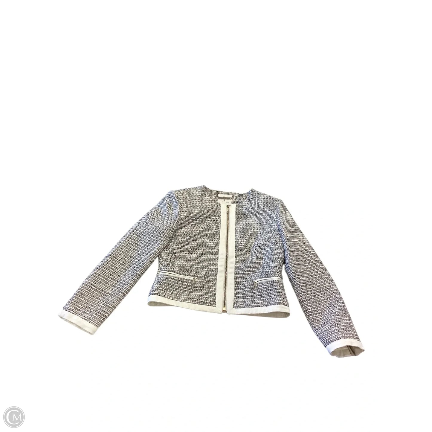 Blazer By Ted Baker In Black & White, Size: 2