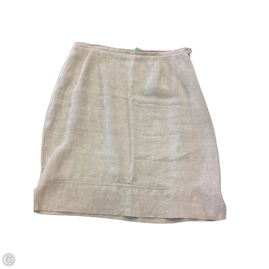 Skirt Mini & Short By Harve Bernard In Beige, Size: 14