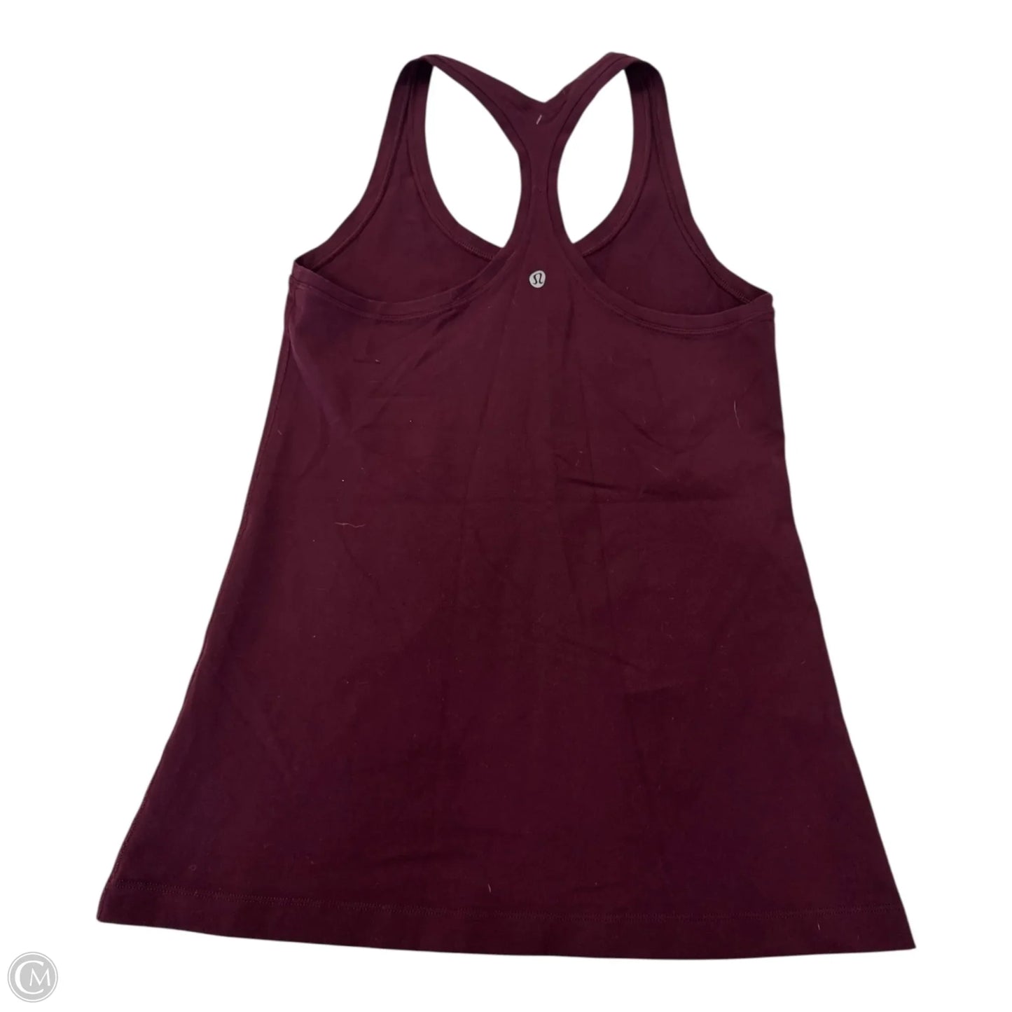 Athletic Tank Top By Lululemon In Maroon, Size: L