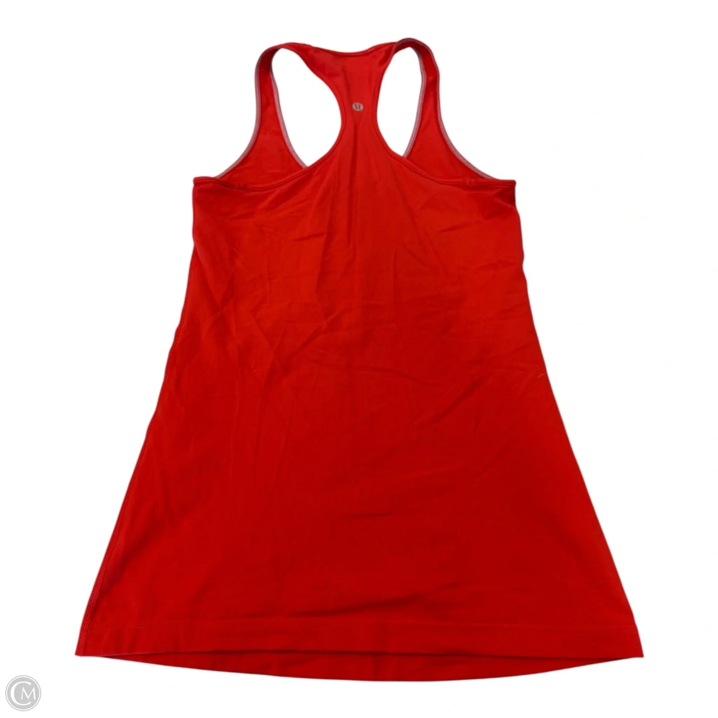 Athletic Tank Top By Lululemon In Orange, Size: L