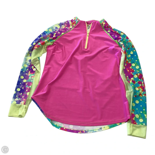 Athletic Top Long Sleeve Crewneck By Clothes Mentor In Multi-colored, Size: S