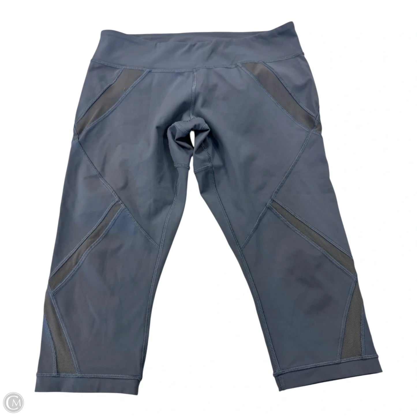 Athletic Capris By Lululemon In Blue, Size: 8