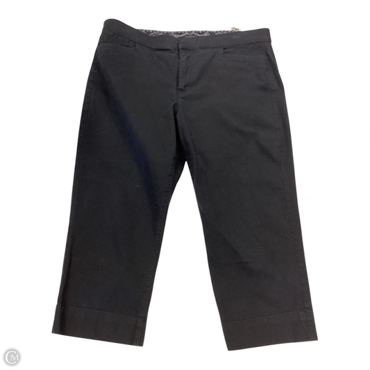 Capris By Bandolino In Black, Size: 10