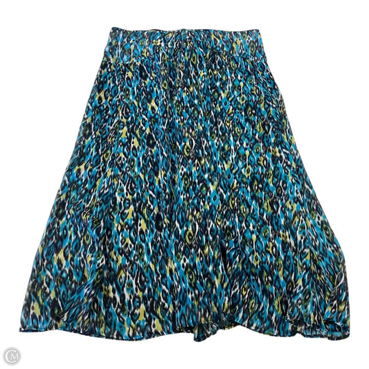 Skirt Maxi By Jones Wear In Blue & Green, Size: 12