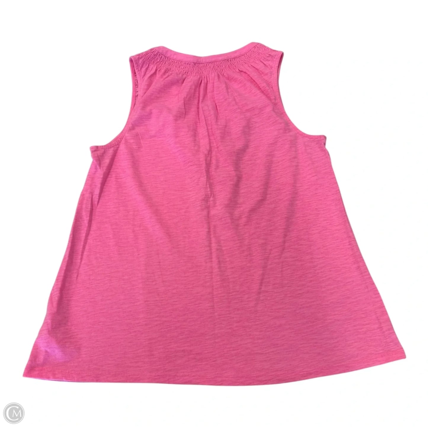 Top Sleeveless Designer By Lilly Pulitzer In Pink, Size: L