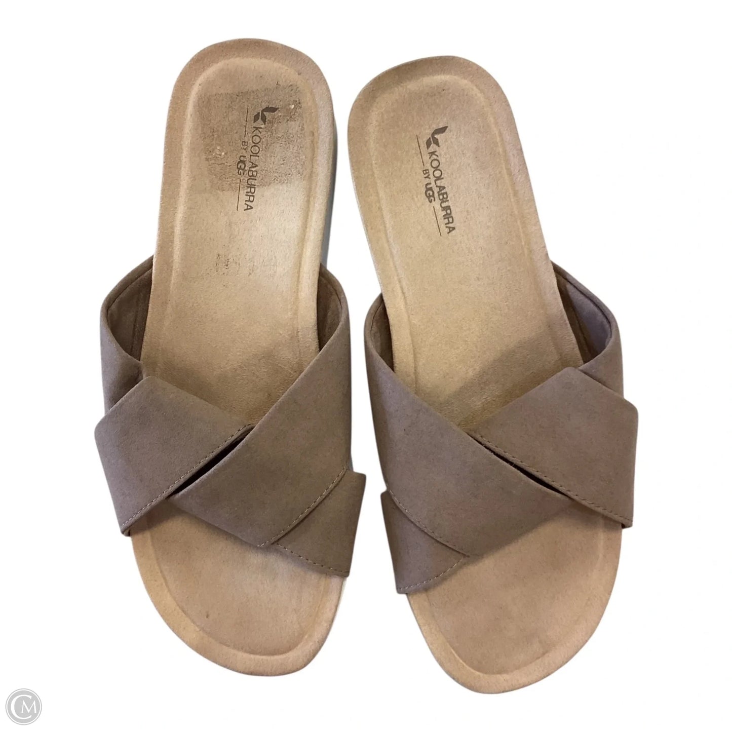Sandals Flats By Koolaburra By Ugg In Tan, Size: 8