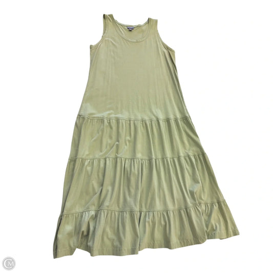 Dress Casual Maxi By J. Jill In Green, Size: L