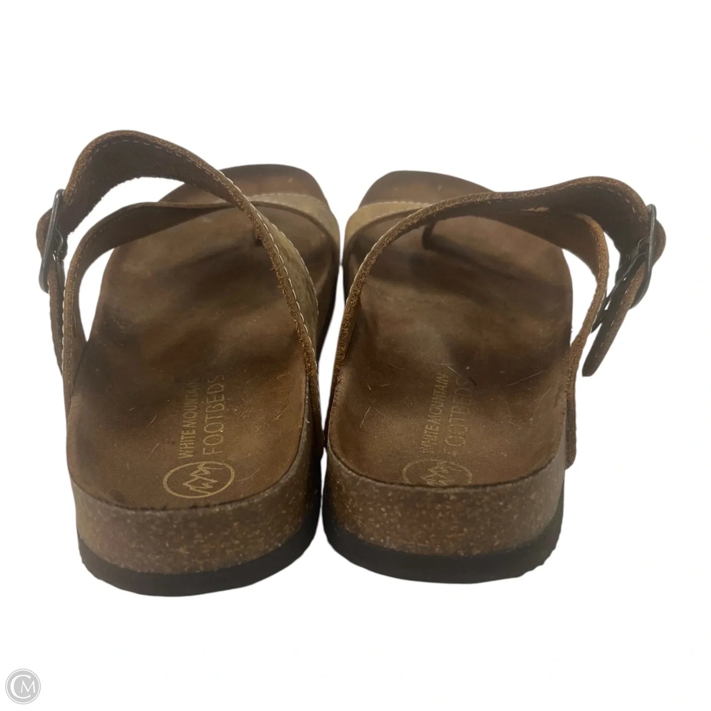 Sandals Flats By White Mountain In Brown, Size: 7