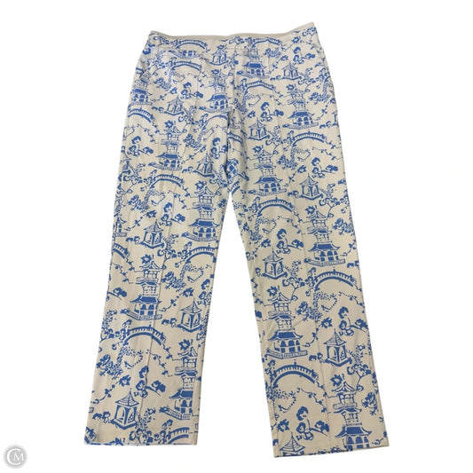 Pants Other By Jude Connally In Blue & White, Size: Xl