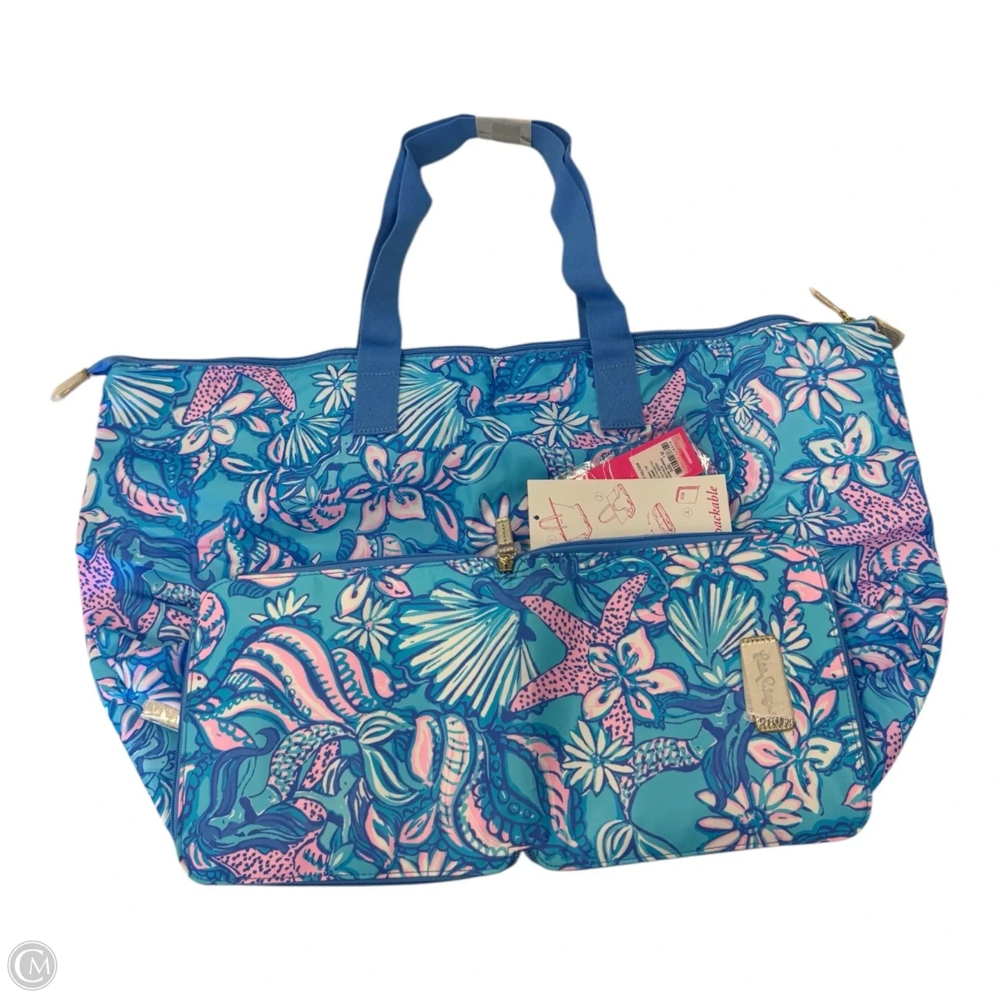 Tote Designer By Lilly Pulitzer, Size: Medium