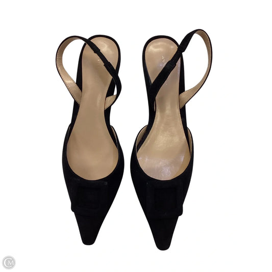 Shoes Heels Kitten By Ann Taylor In Black, Size: 8.5